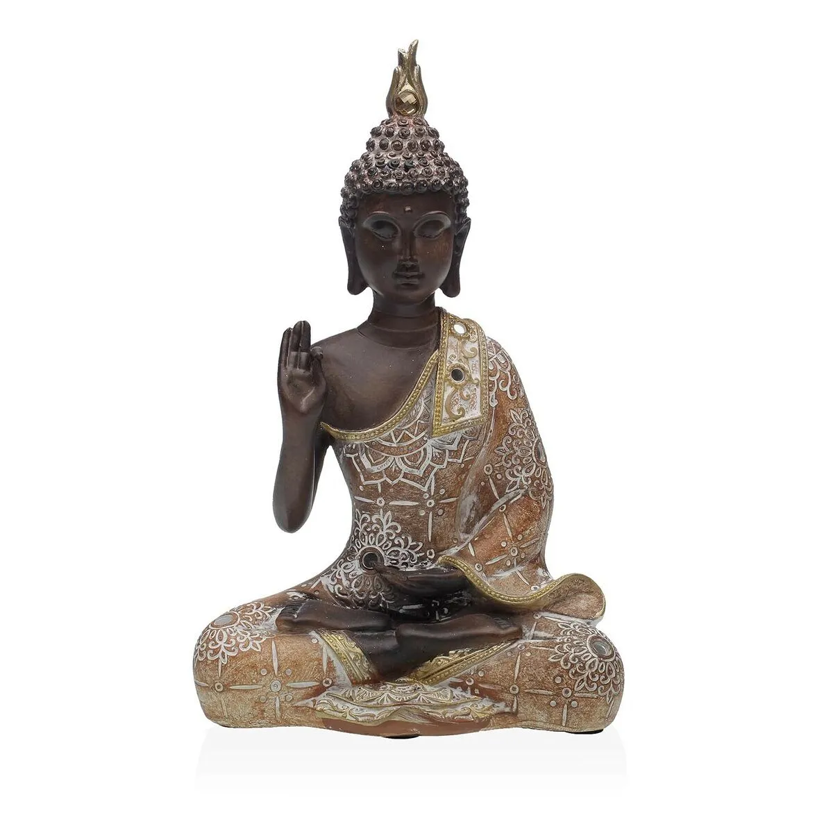 Statua Decorativa Versa Buddha 9 x 24,5 x 16 cm