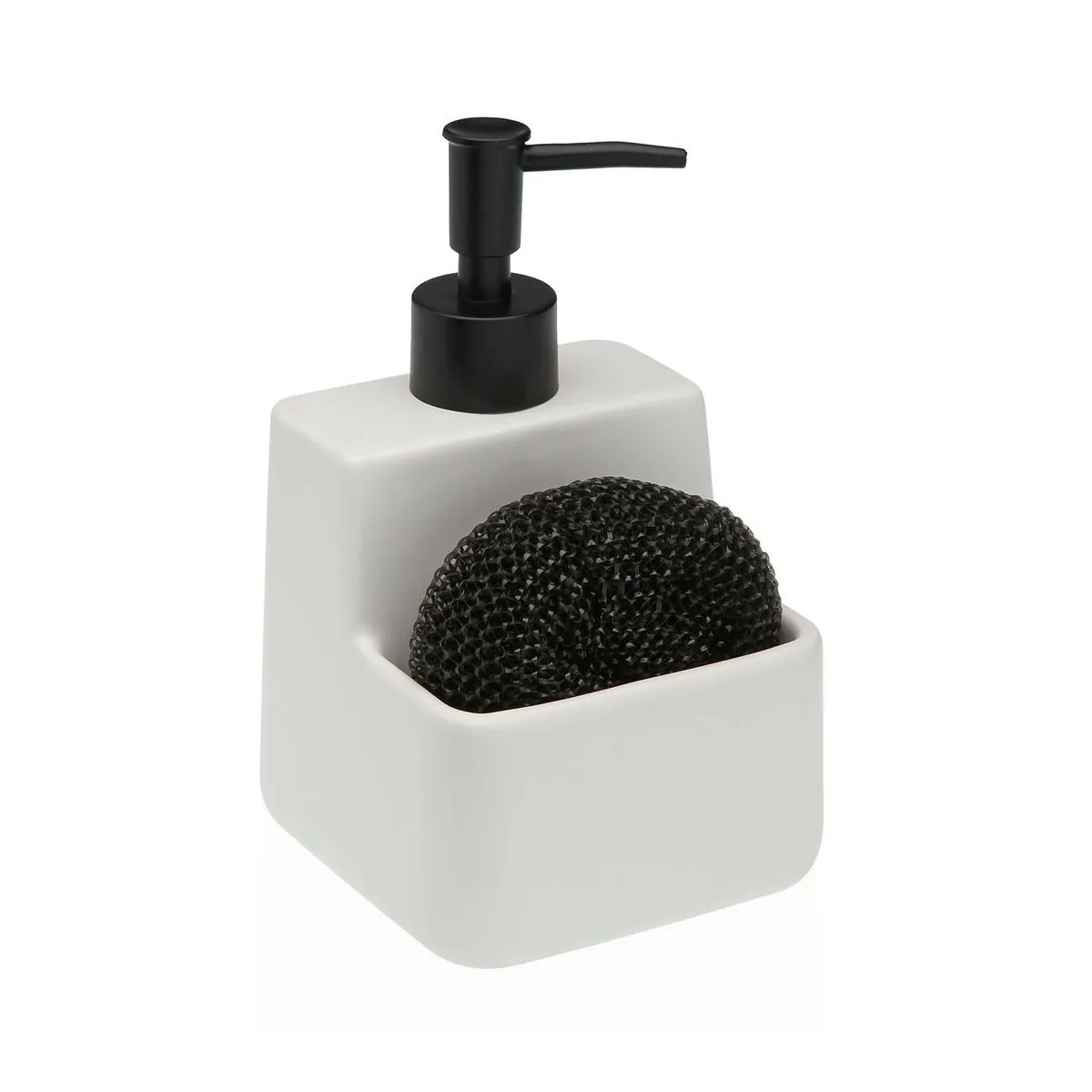 Dispenser di Sapone Versa Bianco Ceramica Plastica