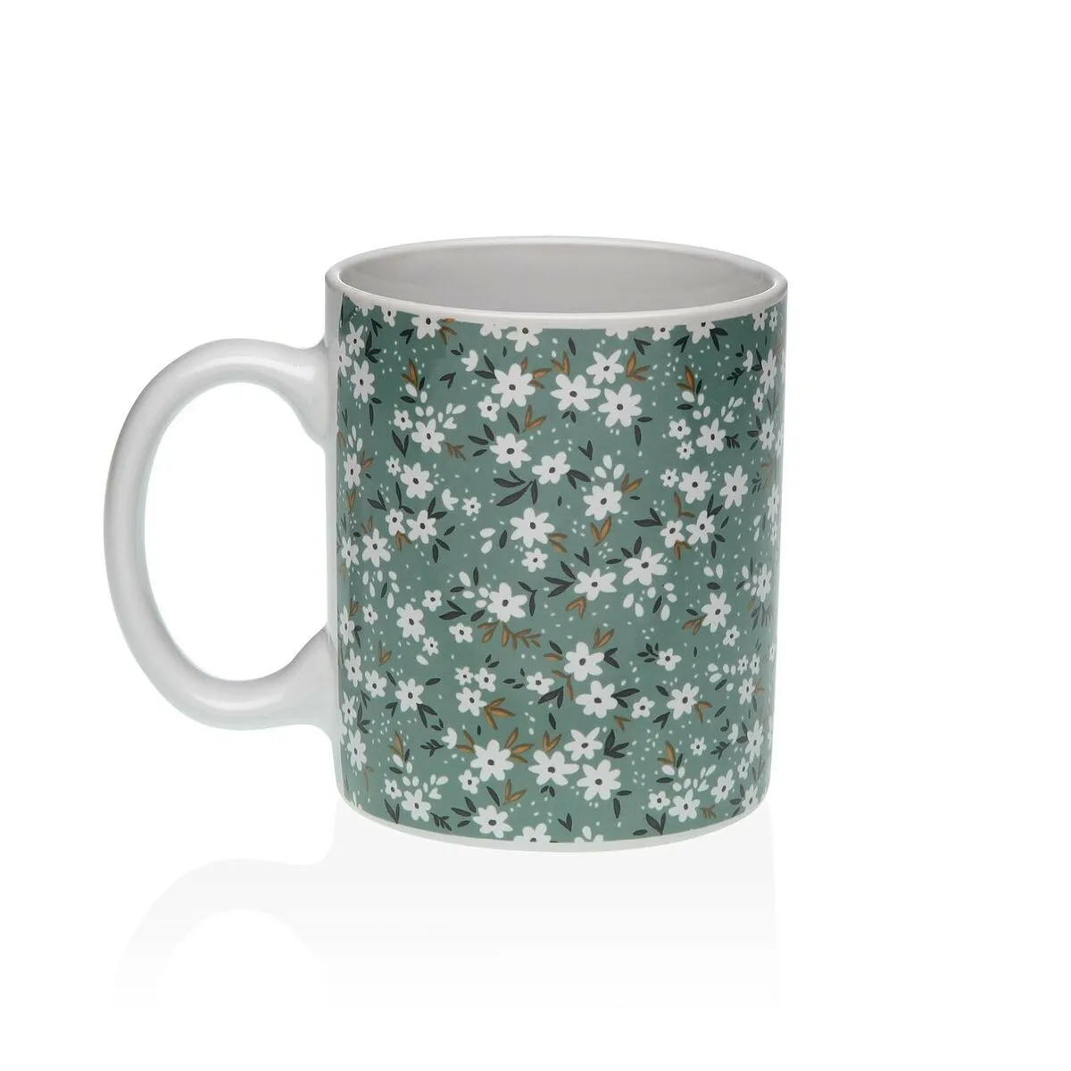 Tazza Mug Versa Bellis Verde Porcellana