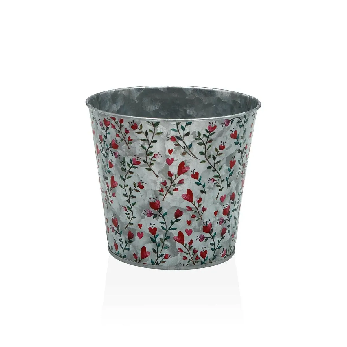 Vaso Versa Cuori Metallo Minimalista 13 x 12 x 13 cm