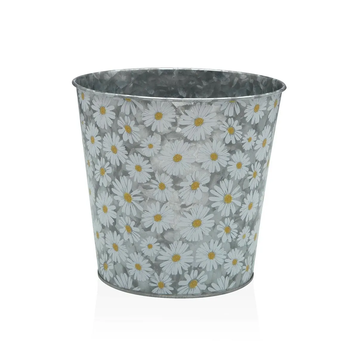 Vaso Versa Fiori Metallo Minimalista 18 x 17 x 18 cm