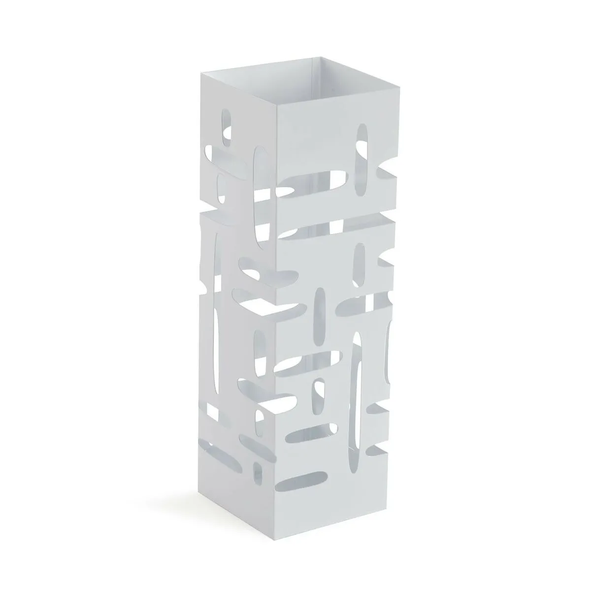 Portaombrelli Versa Bianco Metallo Ferro 15,5 x 49 x 15,5 cm