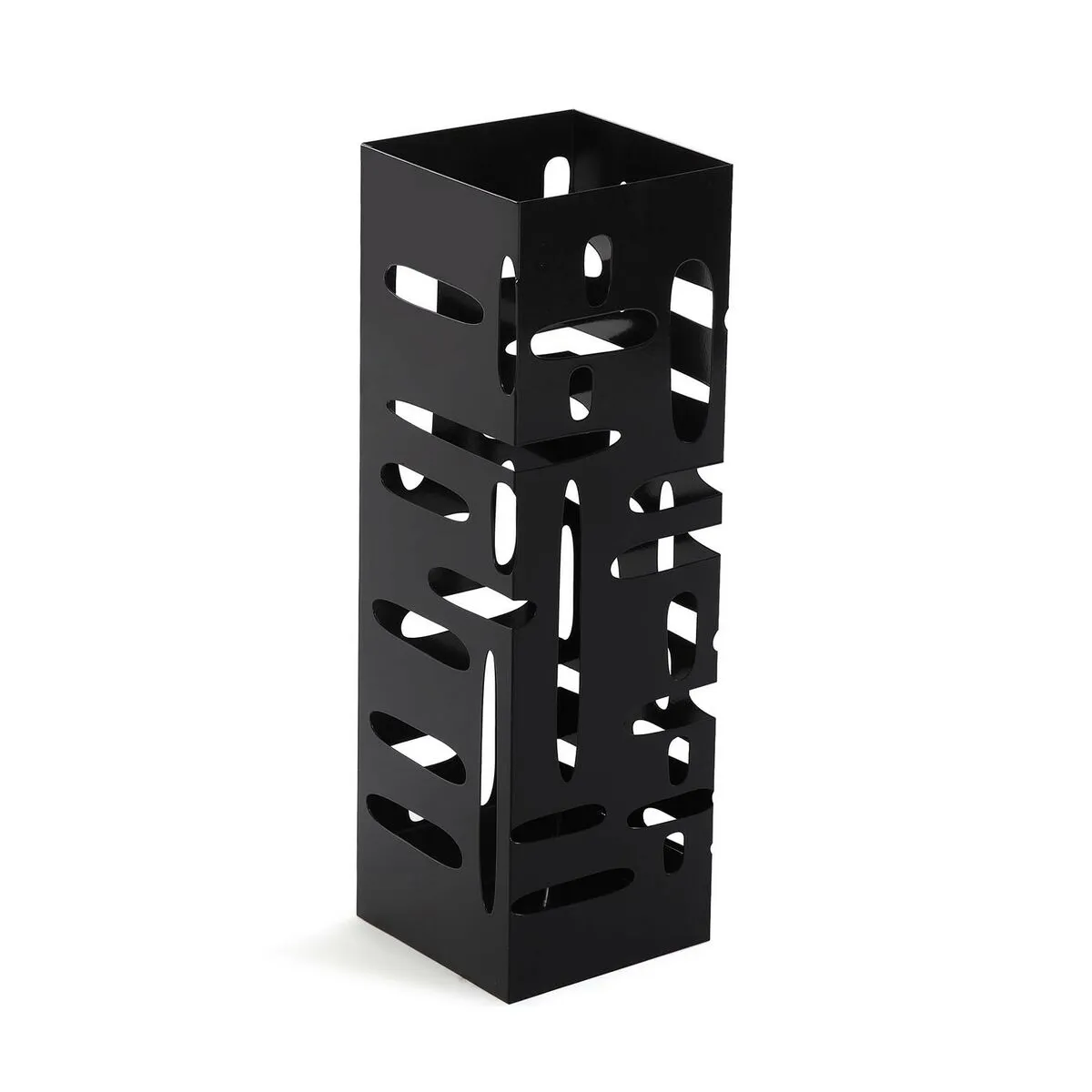 Portaombrelli Versa Nero Metallo Ferro 15,5 x 49 x 15,5 cm