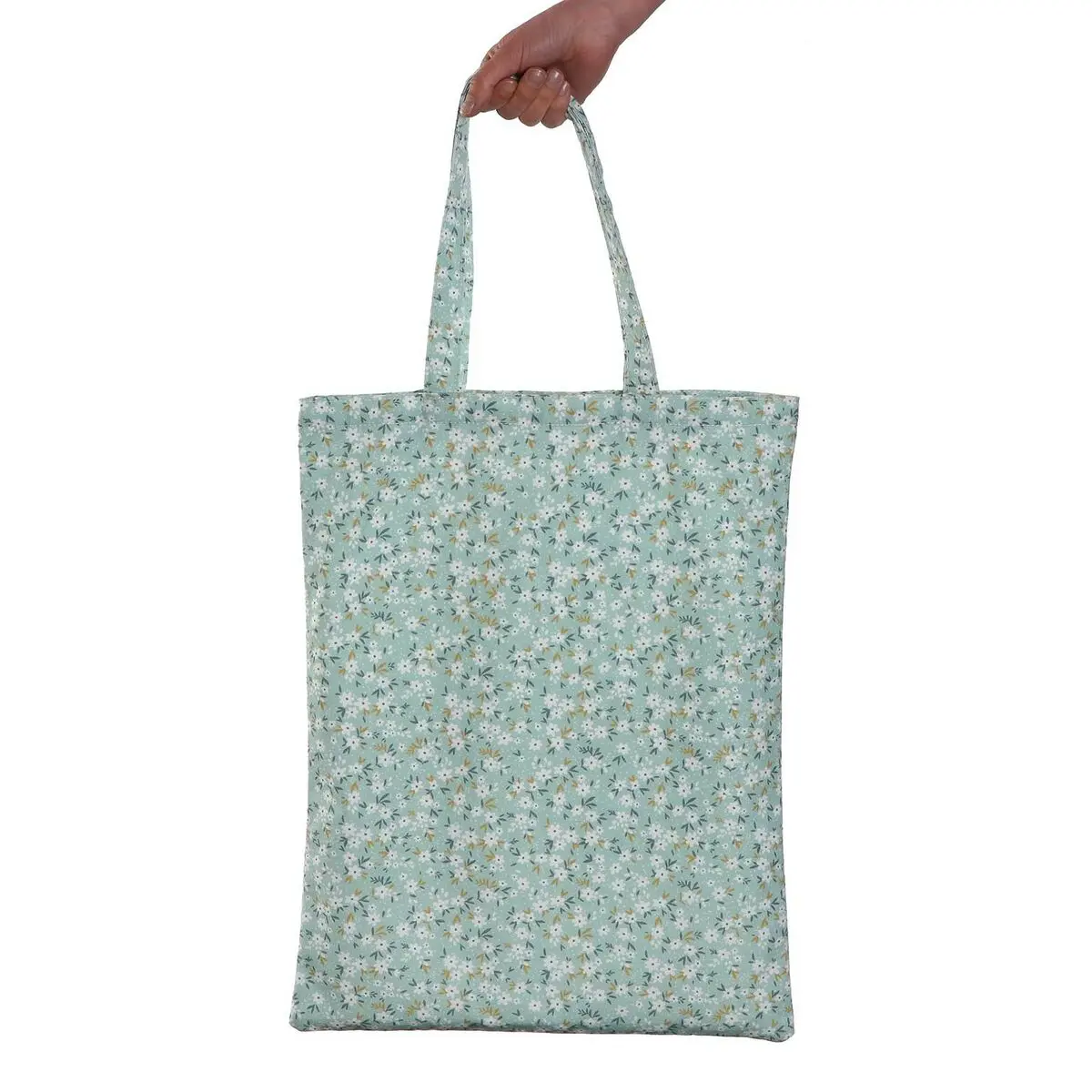 Shopping Bag Versa Bellis Fiori Poliestere 36 x 48 x 36 cm