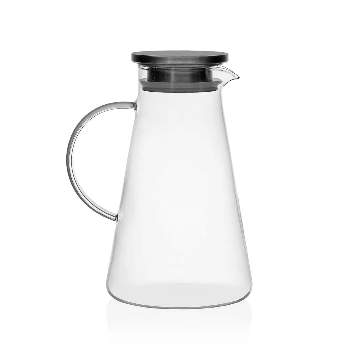 Brocca Versa 1,8 L Acciaio inossidabile Cristallo Vetro Borosilicato