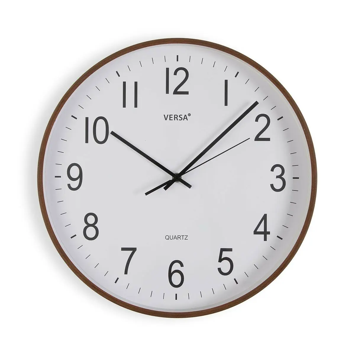 Orologio da Parete Versa Plastica Quarzo Legno MDF 5,5 x 40 x 40 cm