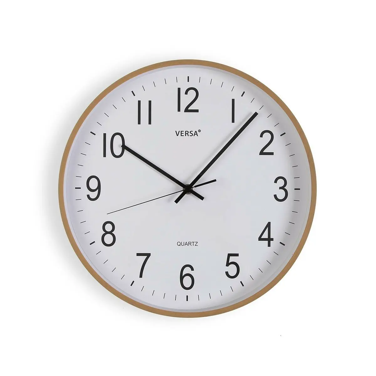 Orologio da Parete Versa Plastica Quarzo Legno MDF 5 x 35 x 35 cm