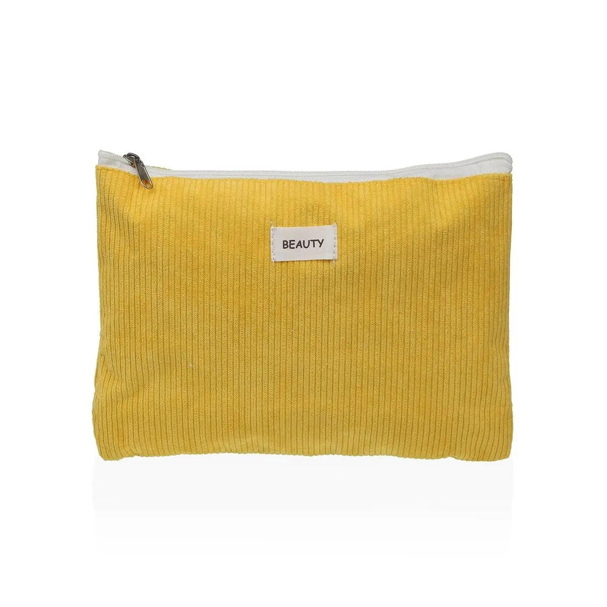 Necessaire da Viaggio Versa Corduroy Giallo 19 x 27 cm