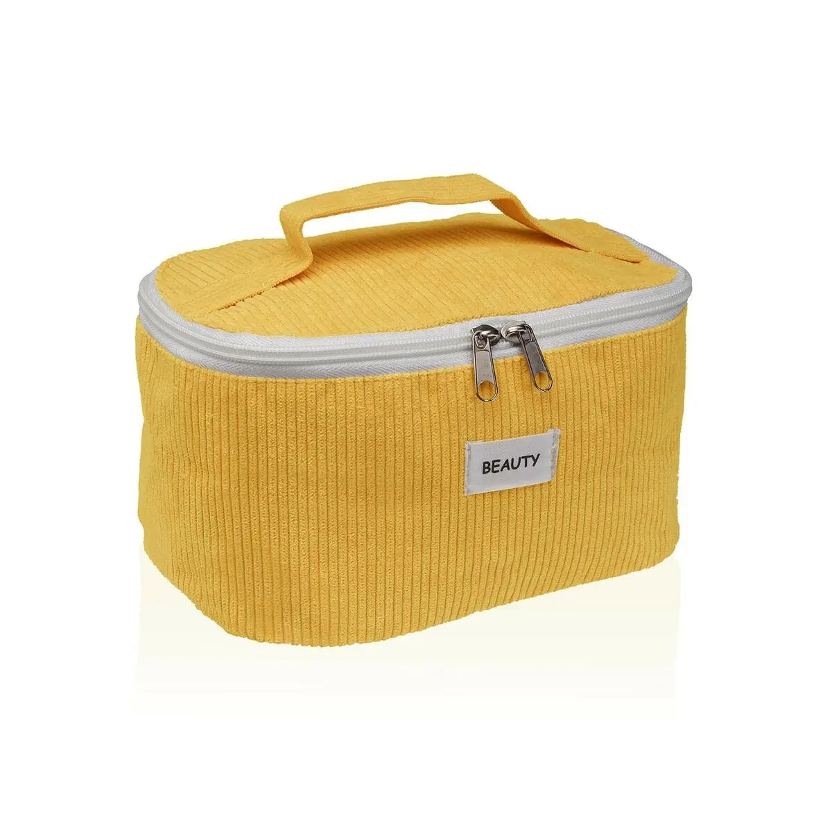 Necessaire da Viaggio Versa Giallo 12 x 12 x 20 cm