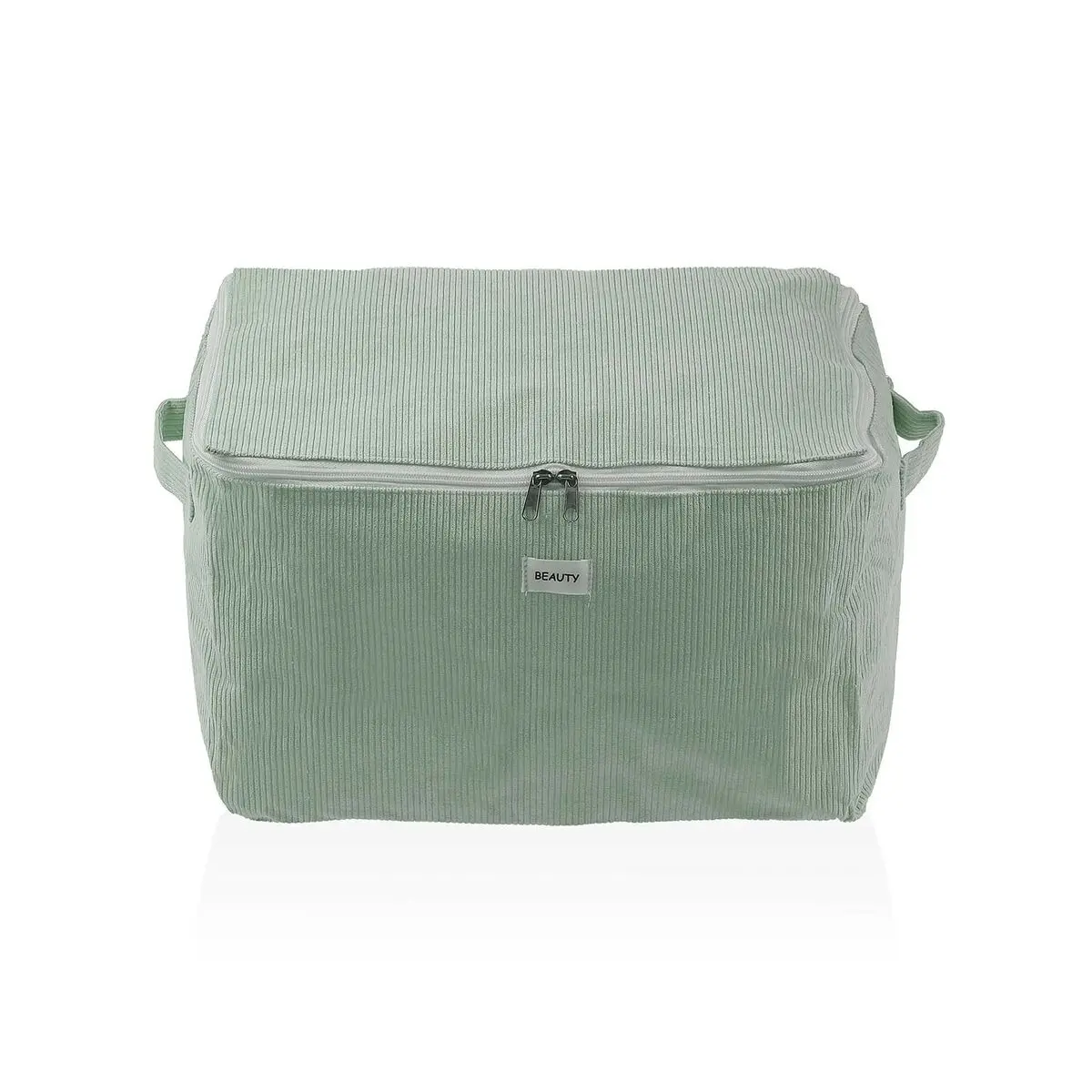 Scatole Portaoggetti Versa Corduroy 38 x 26 x 26 cm Verde