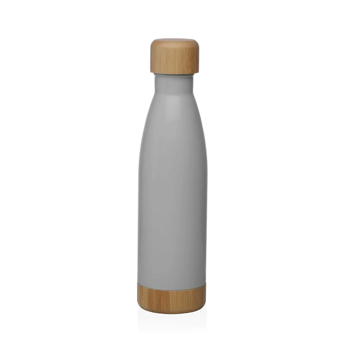 Bottiglia d'acqua Versa Grigio Acciaio 500 ml 7 x 27 x 7 cm