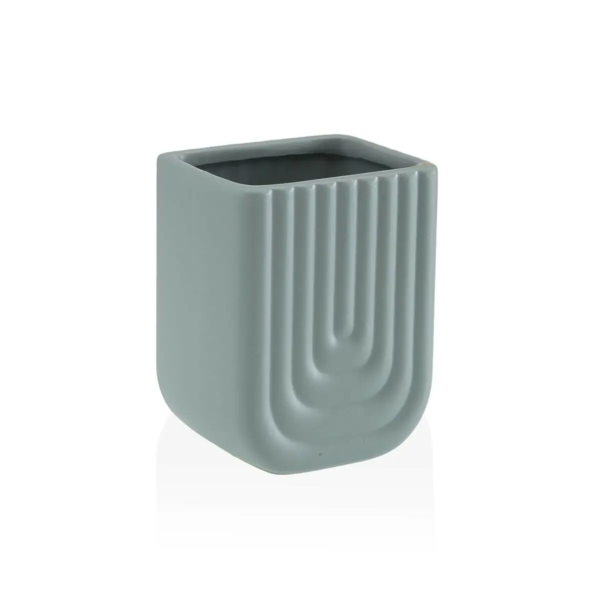 Portaspazzolini da Denti Versa Grigio Ceramica