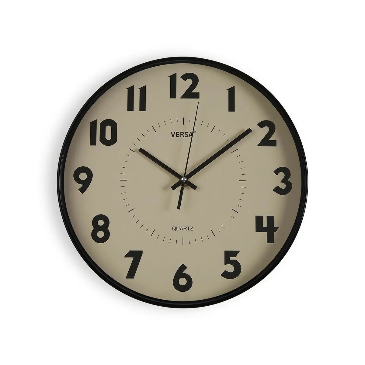 Orologio da Parete Versa Beige Plastica 4 x 30 x 30 cm