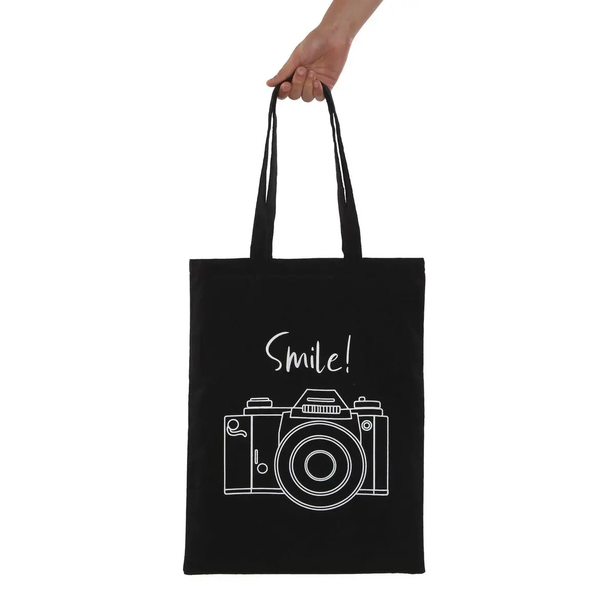 Borsa Donna Versa Smile Nero 36 x 48 x 36 cm