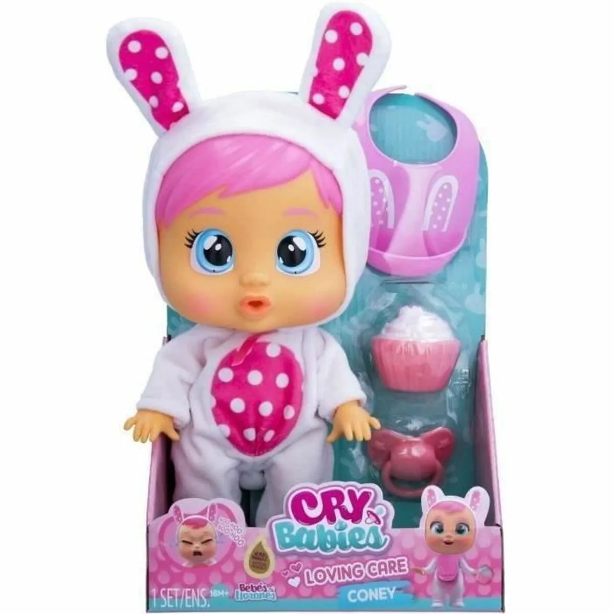 Baby doll IMC Toys Cry Babies Loving Care - Coney