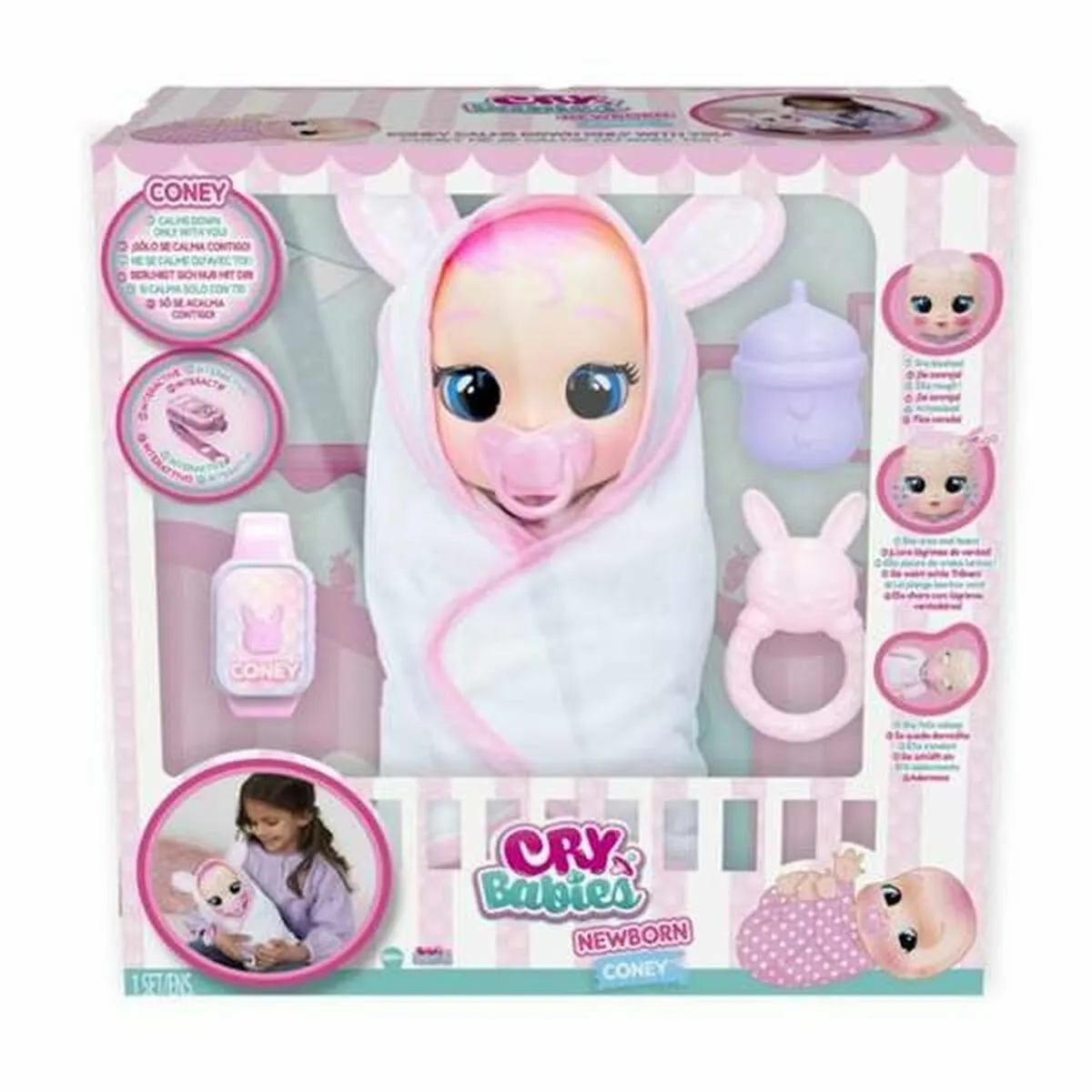 Bambolotto Neonato IMC Toys Cry Babies Newborn