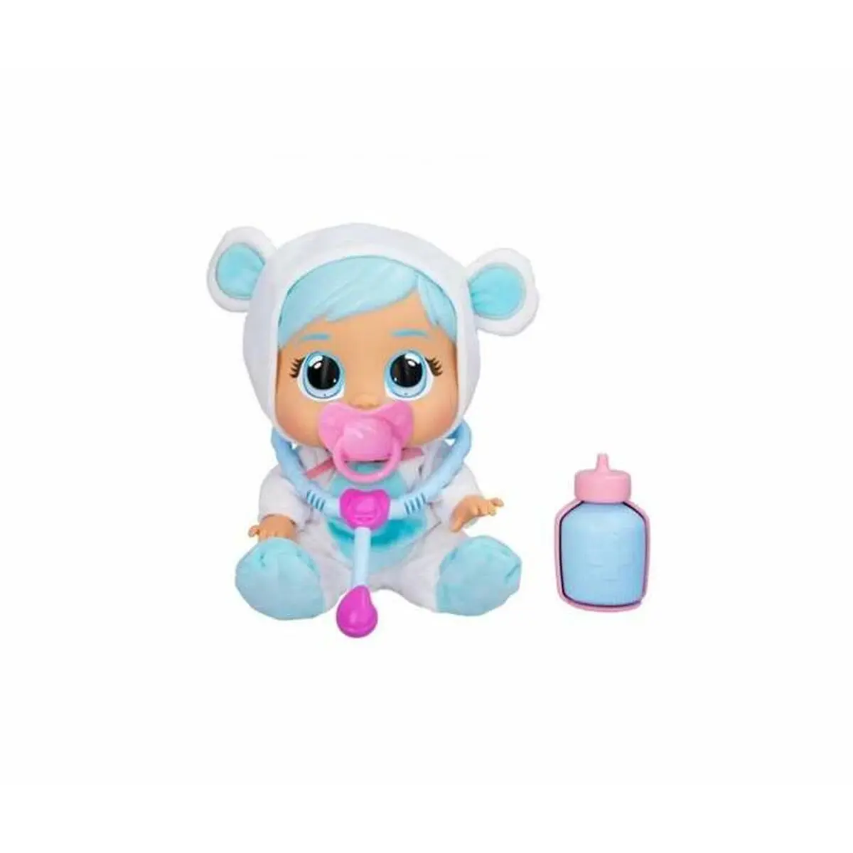 Bambolotto Neonato Cry Babies IMC Toys Kristal Loving Care 26 cm