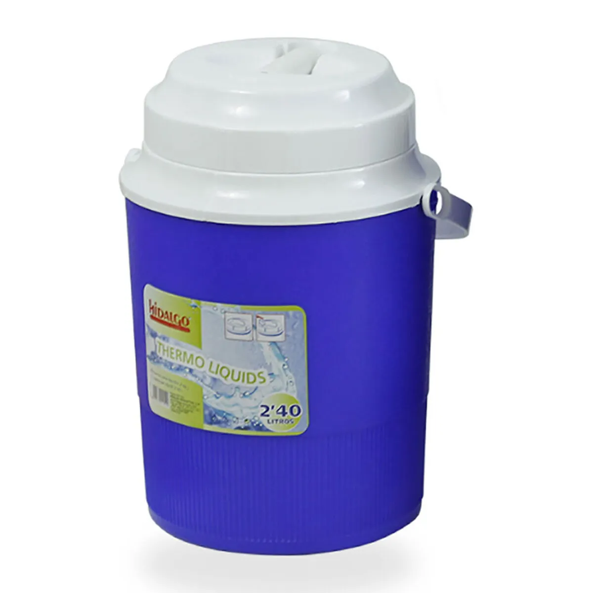 Thermos con Coperchio Dispenser Hidalgo Azzurro 2,4 L