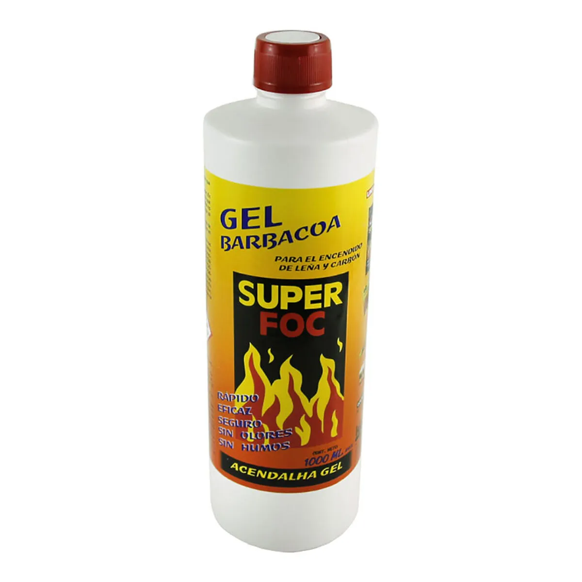 Liquido di accensione Super Foc Gel 1 L