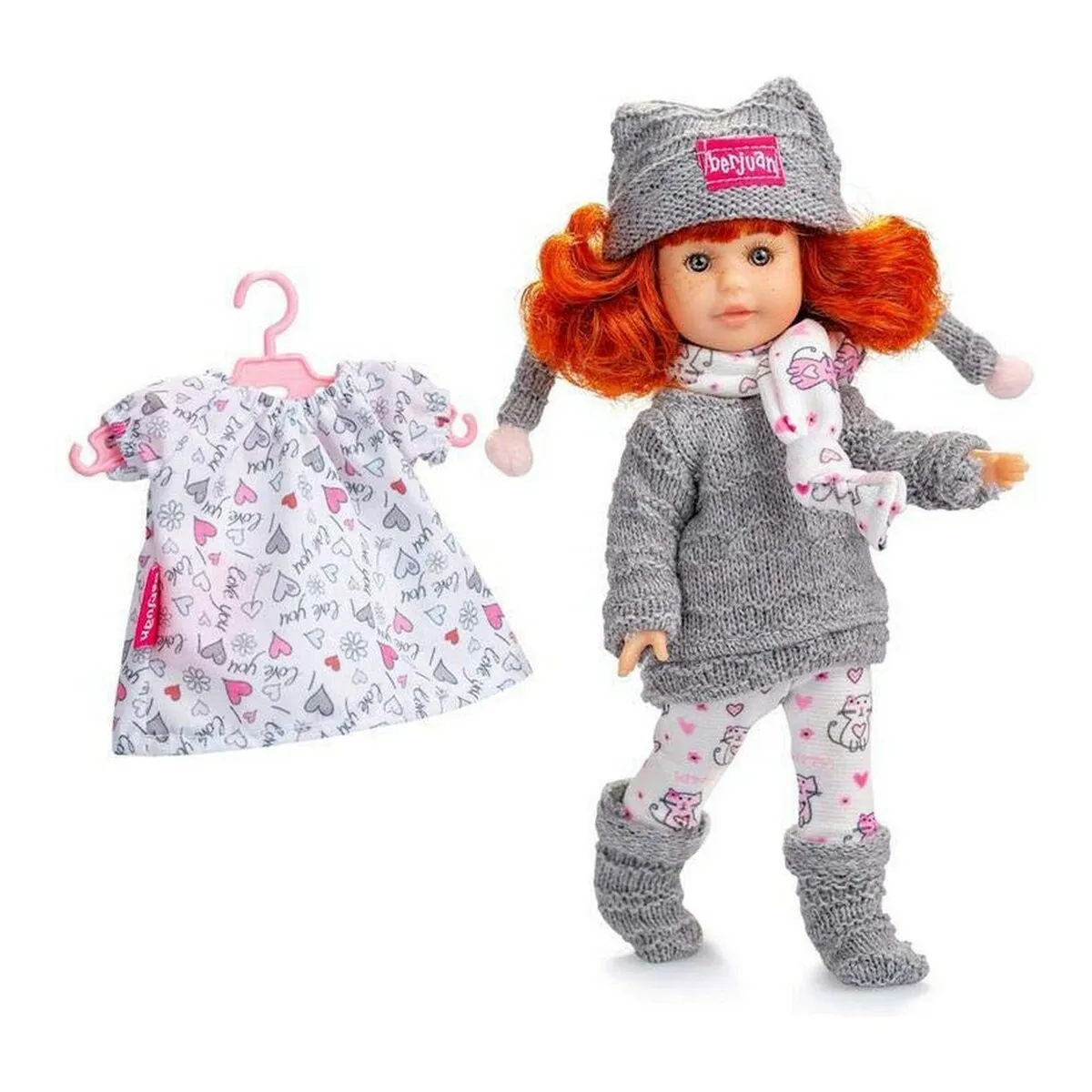 Baby doll Berjuan Irene Rosso 22 cm (22 cm)