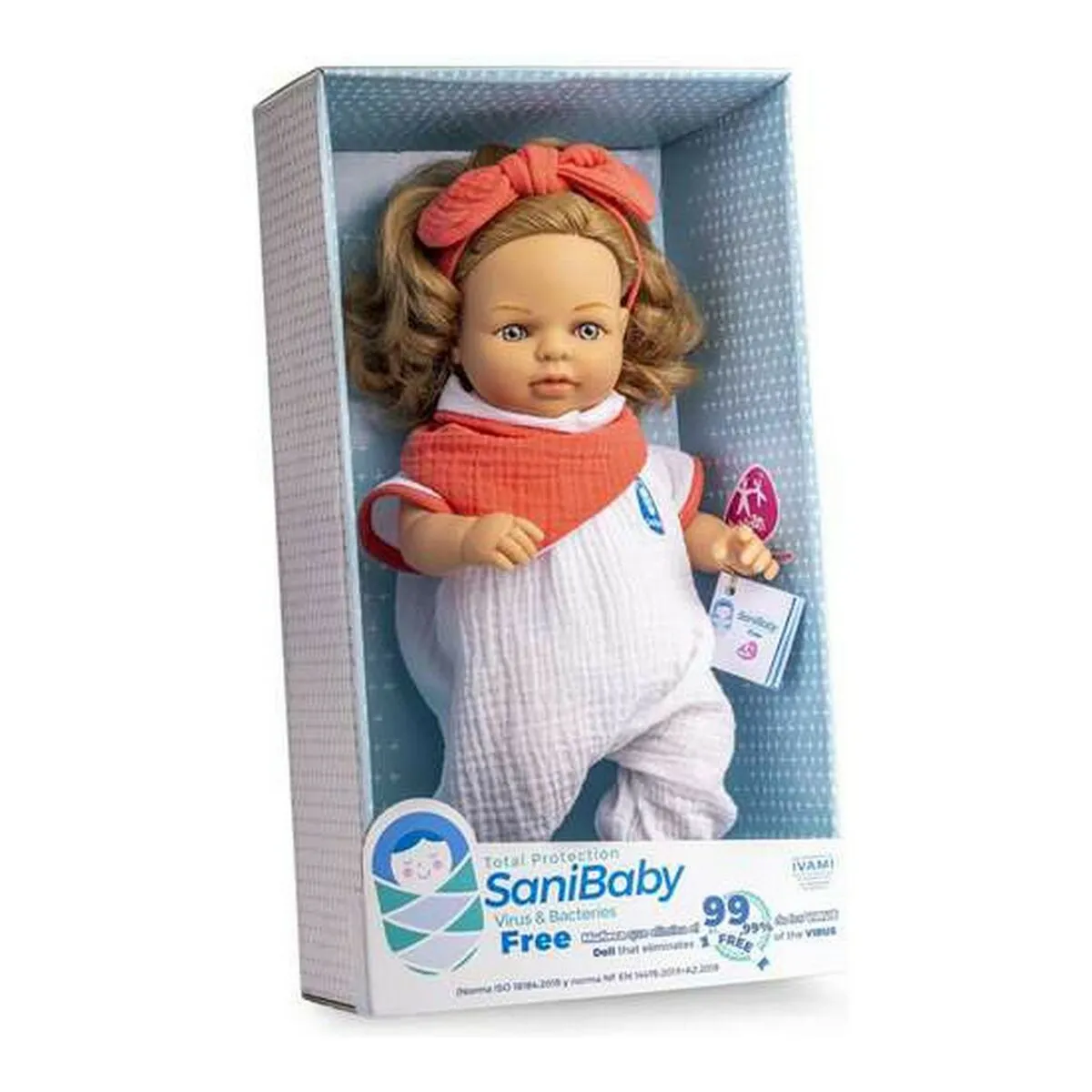 Baby doll Berjuan Sanibaby Coral (40 cm)