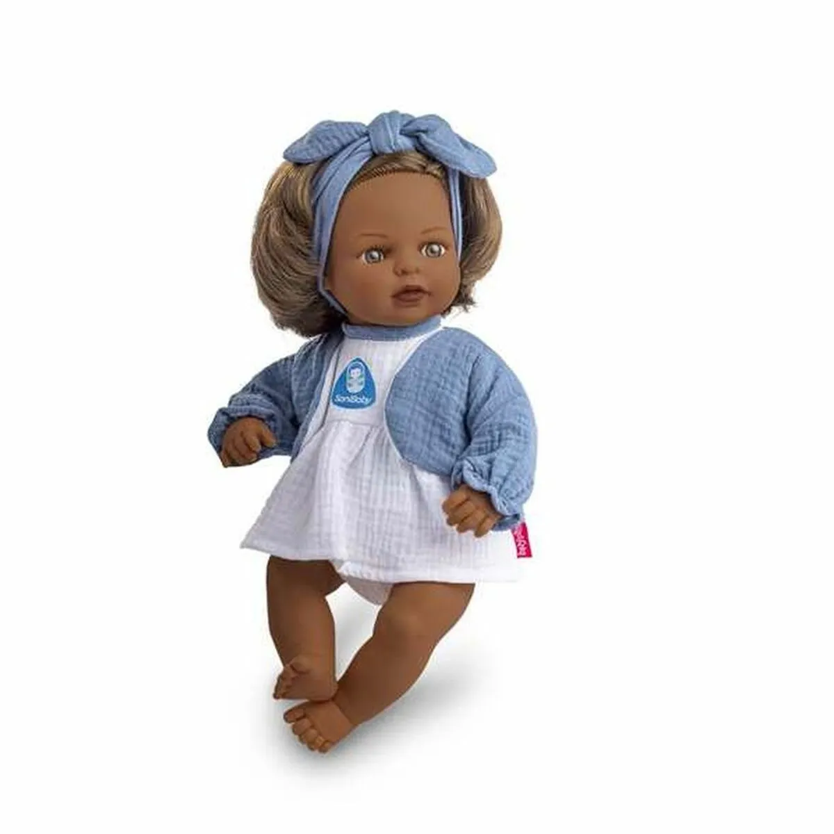 Baby doll Berjuan Sanibaby Azzurro 40 cm (40 cm)