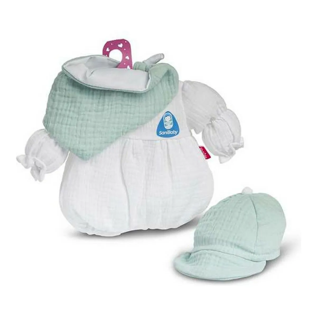 Vestiti per le bambole Berjuan Sanibaby Antibatterico Verde (40 cm)