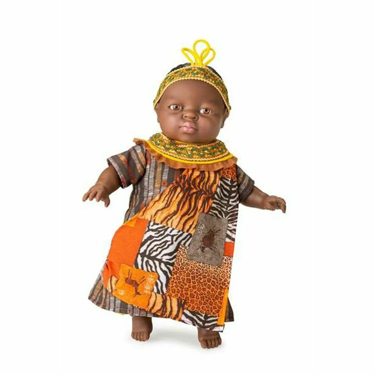 Bambolotto Neonato Berjuan Friends of the World African Child 42 cm