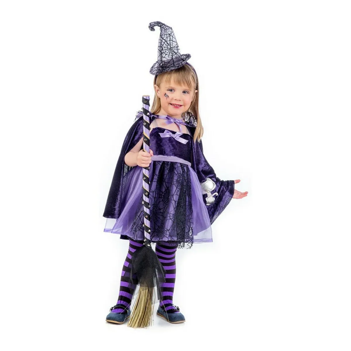 Costume per Bambini Rainbow Strega Taglia 2