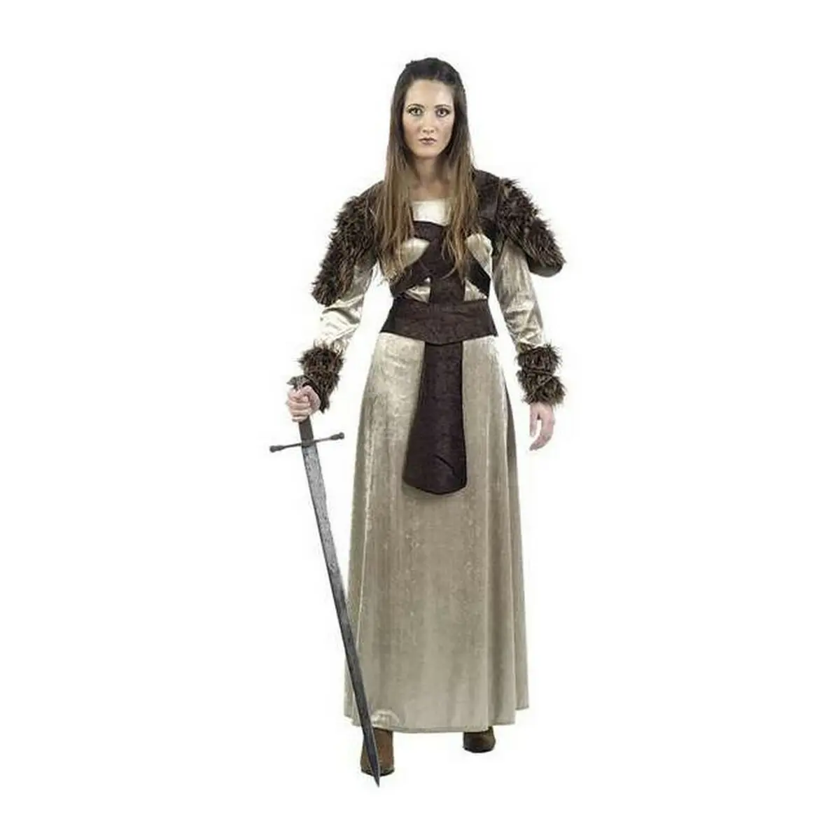 Costume per Adulti Freya Taglia L Vichingo