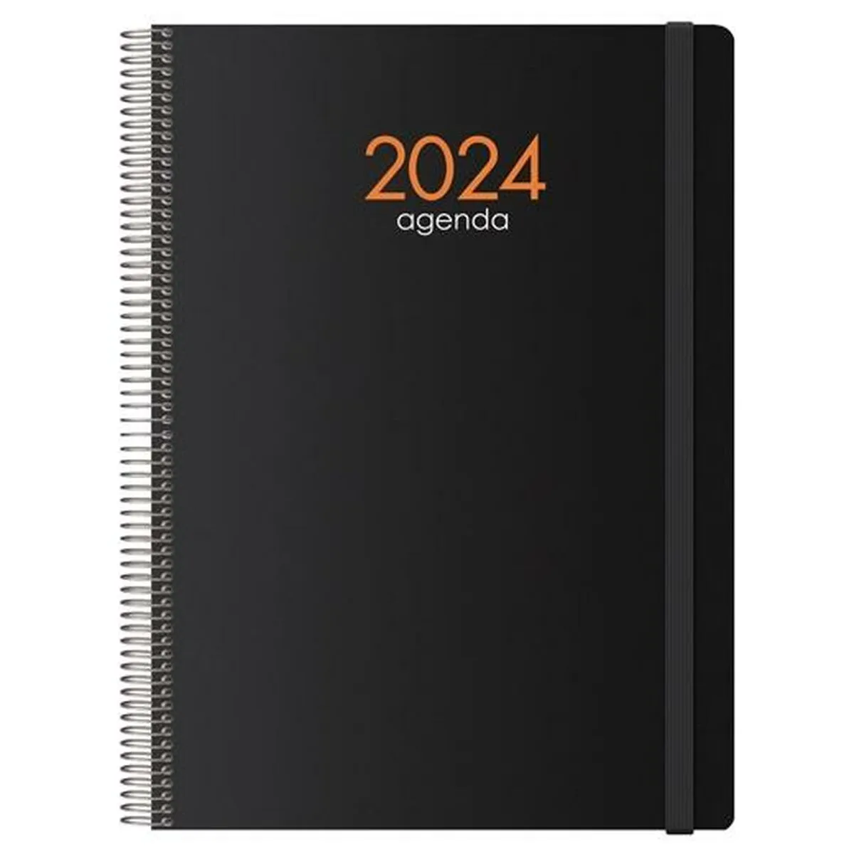 Agenda SYNCRO  DOHE 2024 Annuale Nero 21 x 29,7 cm