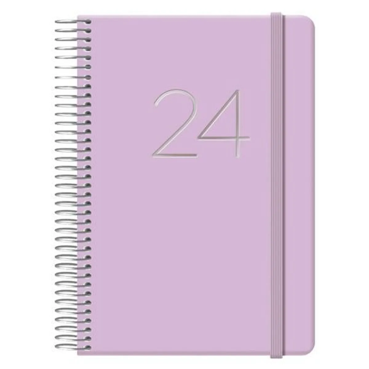 Agenda GLOSS DOHE 2024 Annuale Viola 12,5 x 18 cm