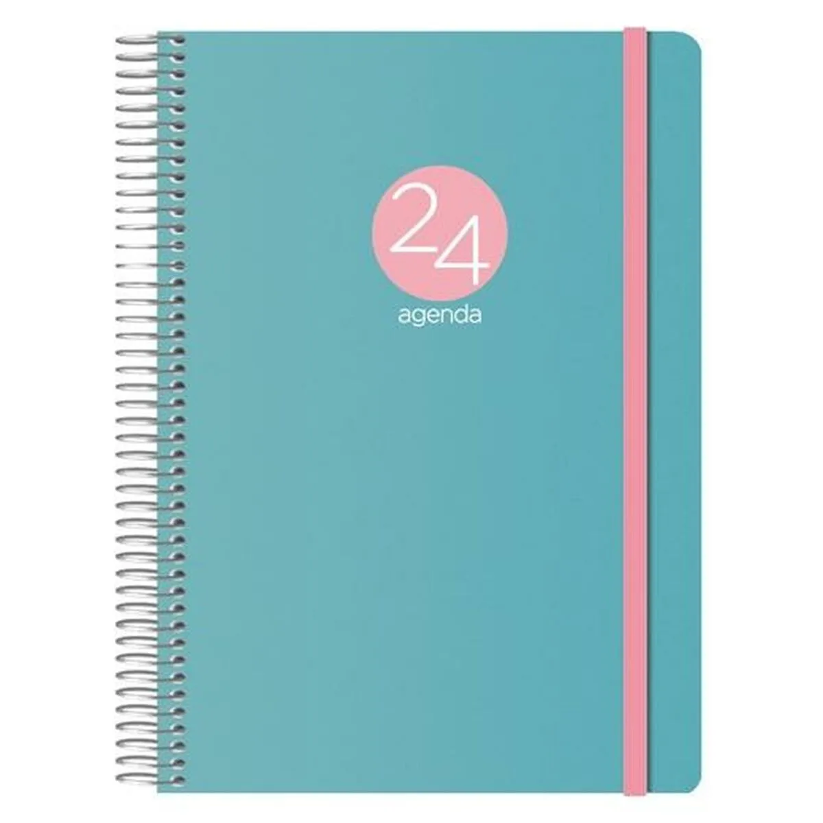 Agenda MEMPHIS  DOHE 2024 Annuale Verde 15 x 21 cm