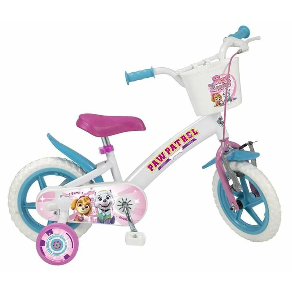 Bicicletta PAW PATROL Toimsa TOI1181 12" Bianco Multicolore