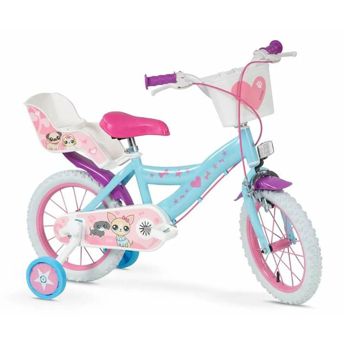 Bicicletta per Bambini Toimsa 14" Animali Domestici