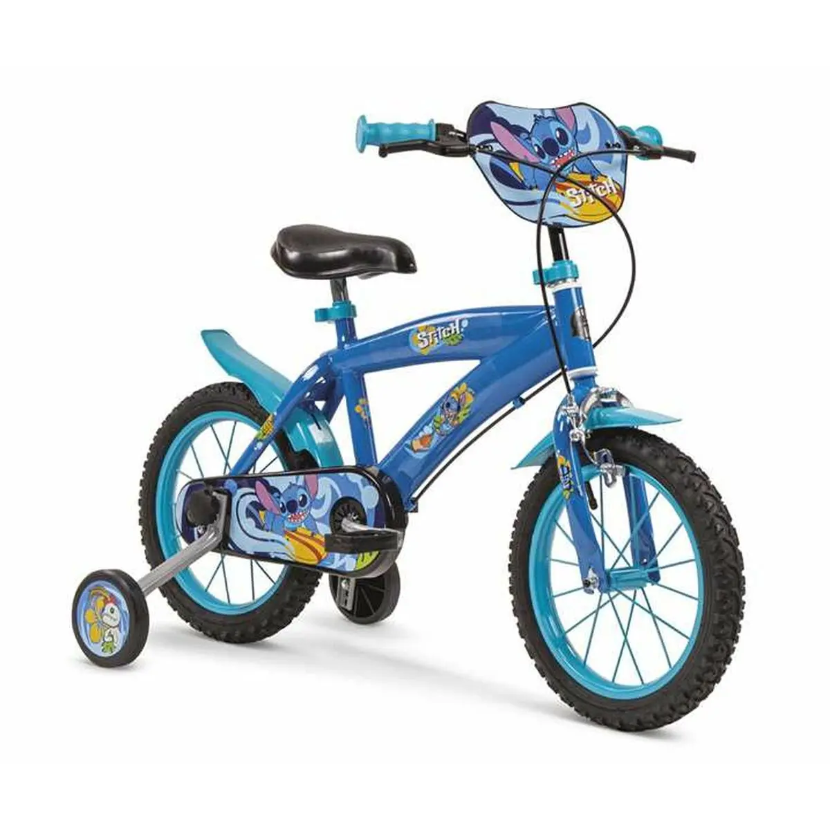 Bicicletta per Bambini Toimsa Stitch Azzurro 14"