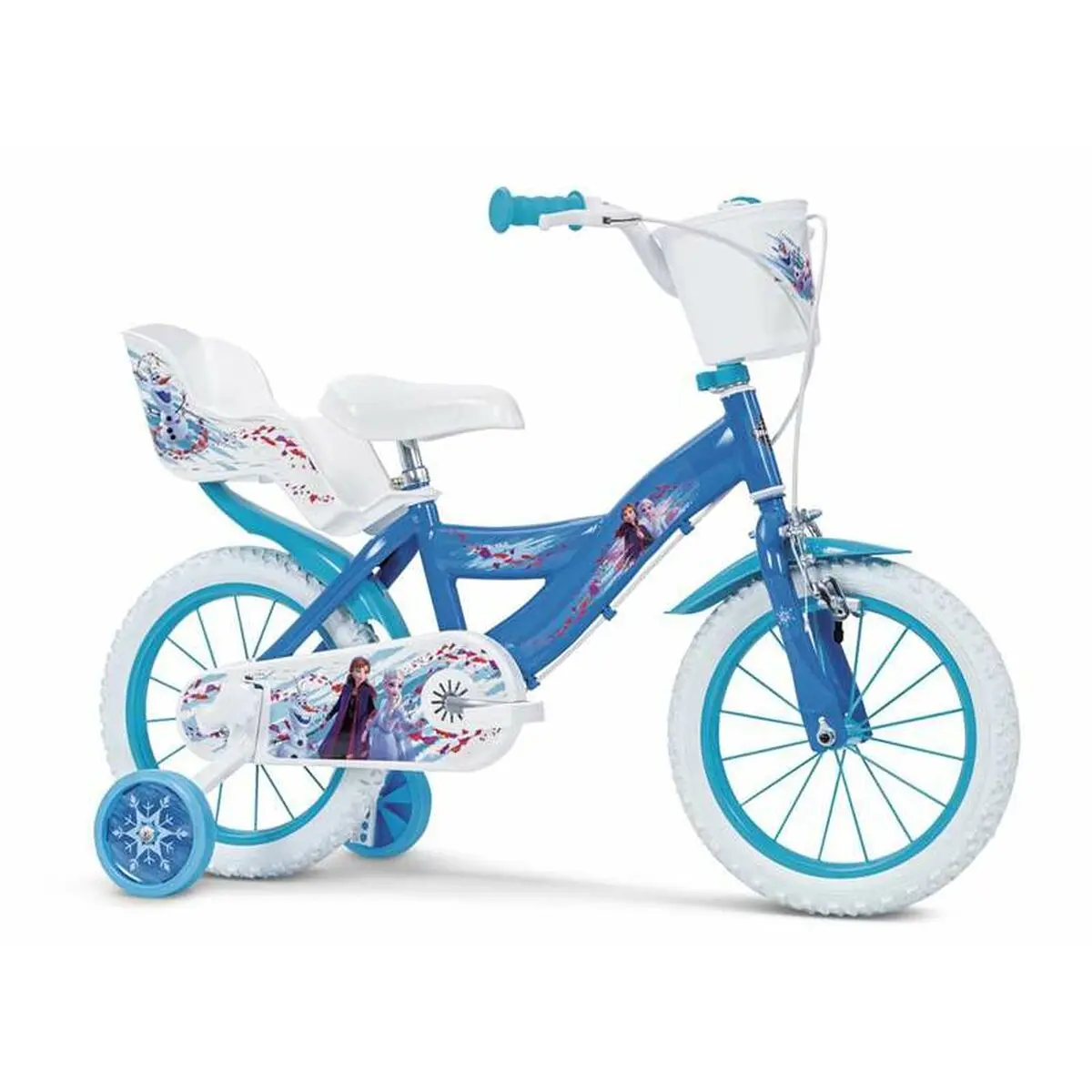 Bicicletta per Bambini Frozen Huffy Azzurro 14"