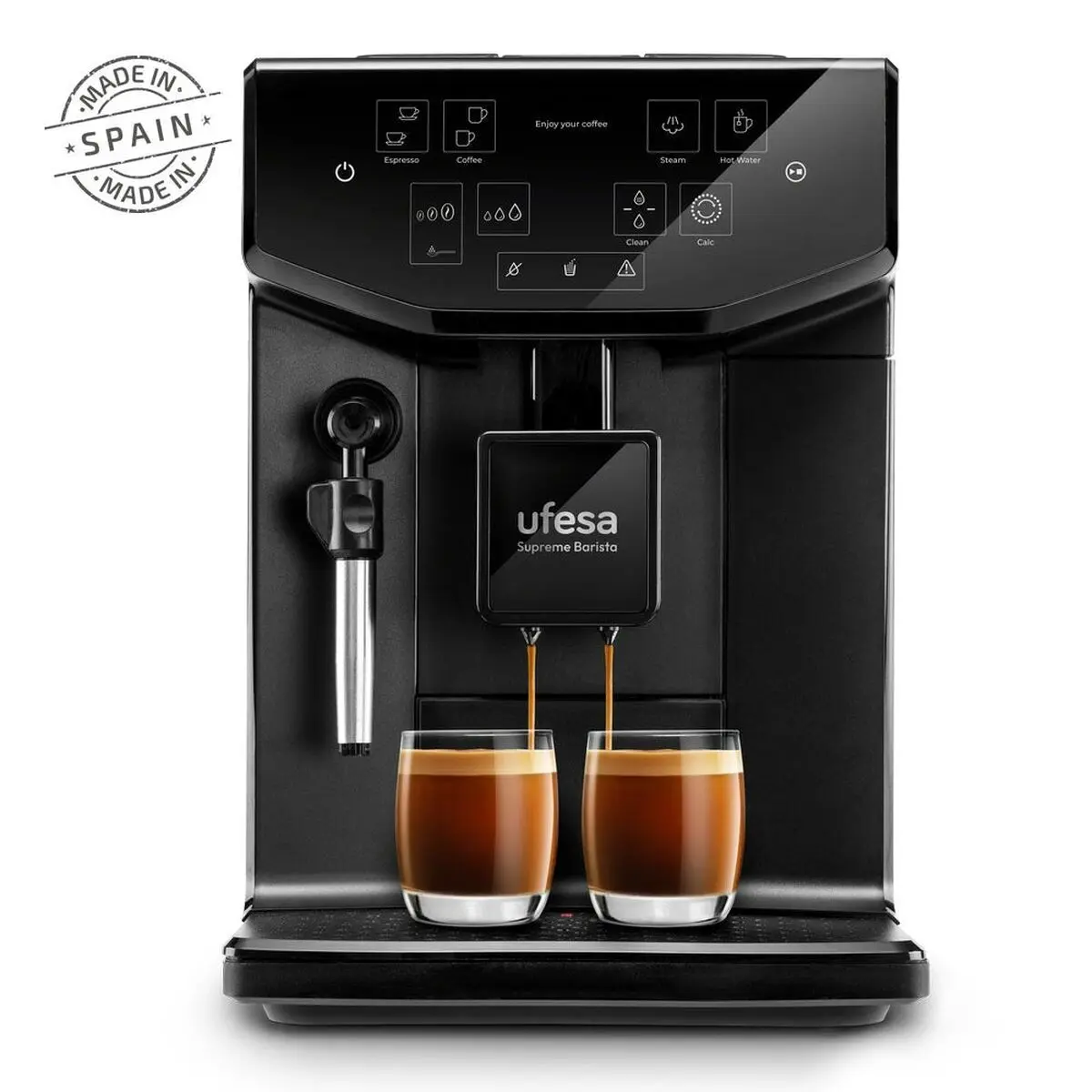 Caffettiera superautomatica UFESA SUPREME BARISTA Nero 20 bar 2 L