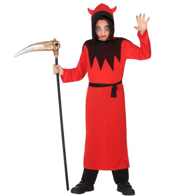 Costume per Bambini Th3 Party 3316 Rosso Demonio 5-6 Anni (2 Unità)