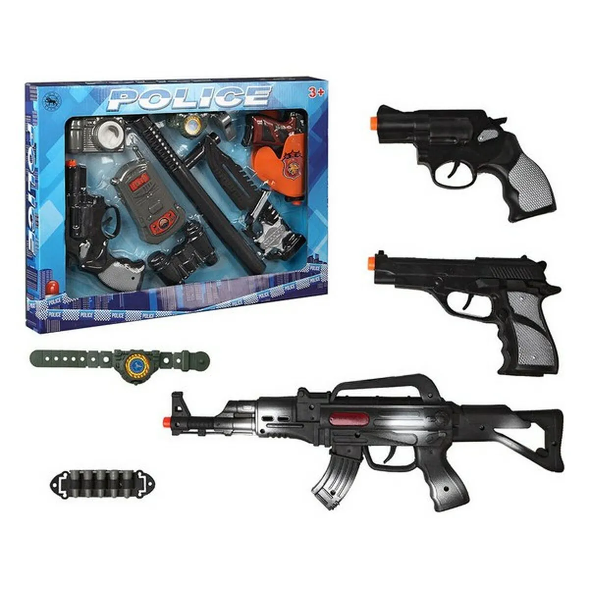 Playset SWAT Poliziotto 44 x 32 cm