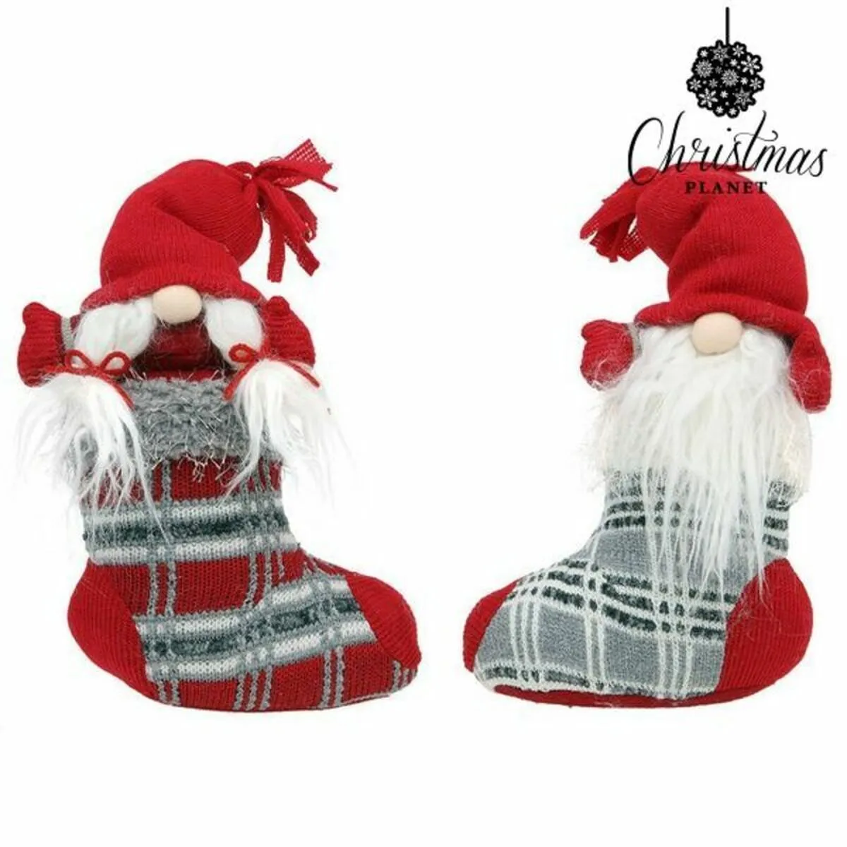 Calza di Natale 34051 Rosso 18 x 9 x 27 cm