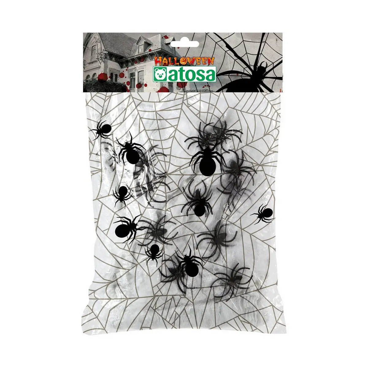 Ragnatela Halloween 200 g Bianco Multicolore