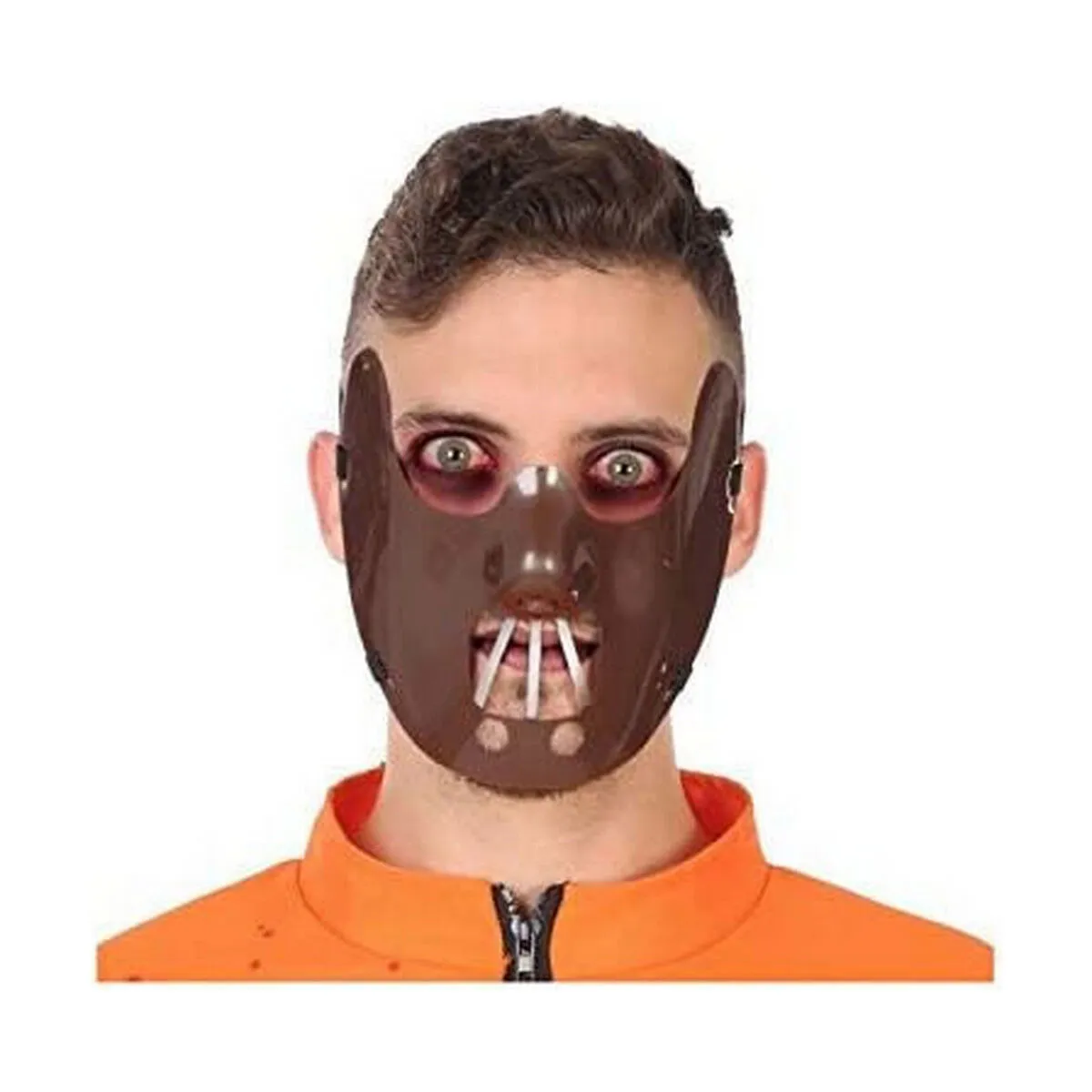 Maschera Lecter Halloween Marrone