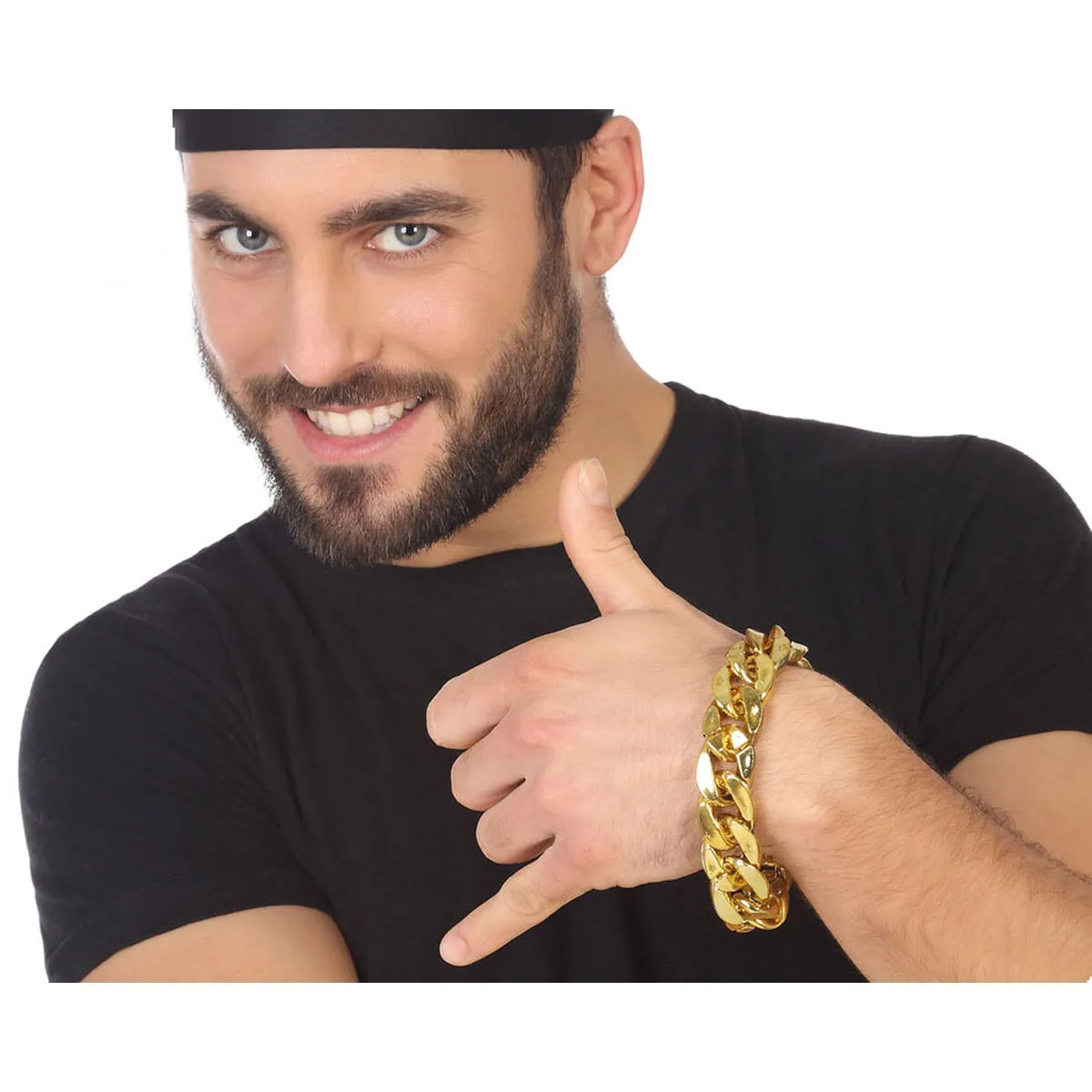 Bracciale Oro Accessori per travestimenti Dorato