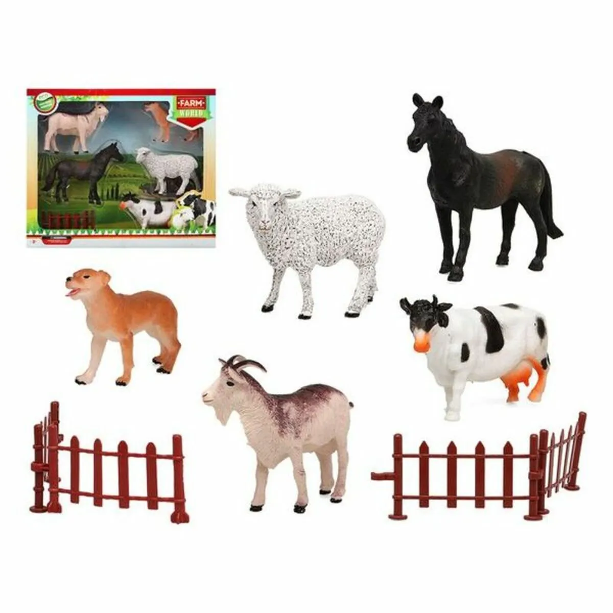 Set Animali della Fattoria 110371 (9 pcs)