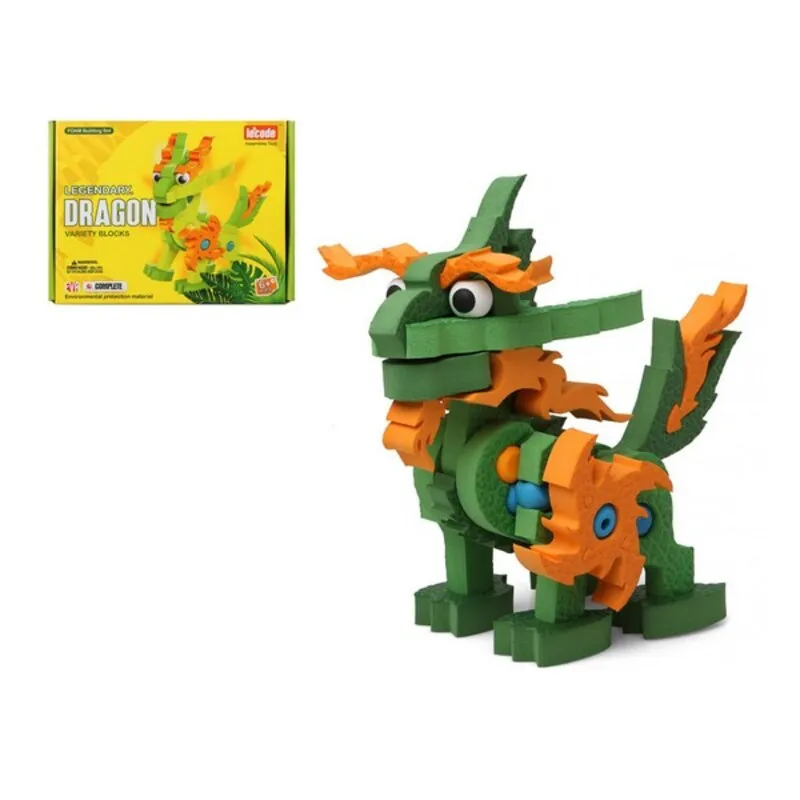 Puzzle 3D Legendary Dragon Verde 111408