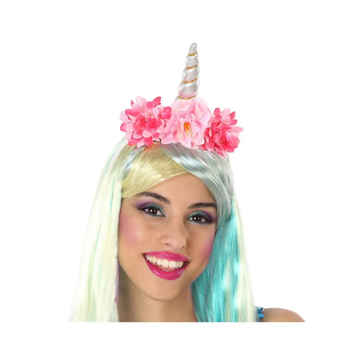 Diadema Unicorno Multicolore