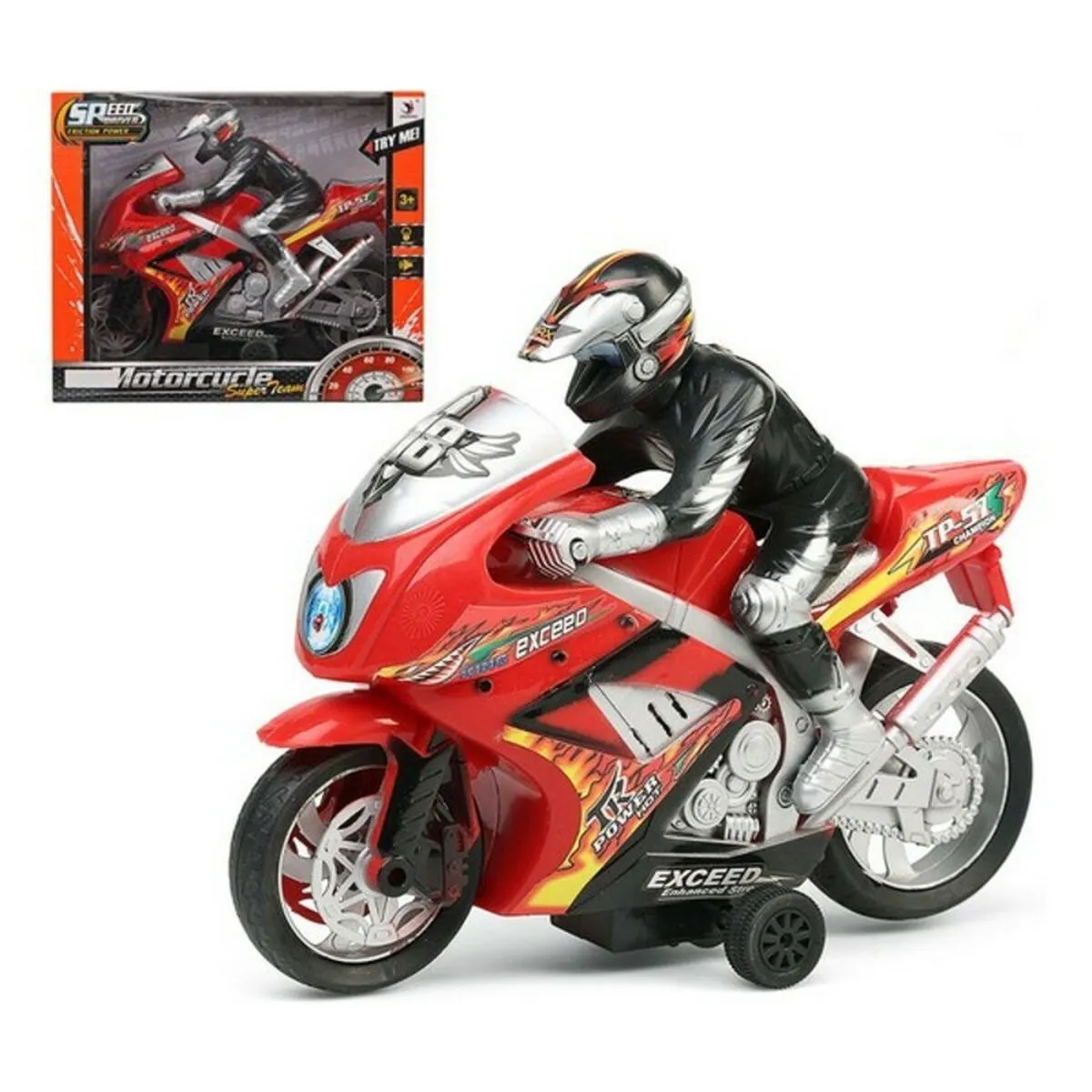 Motocicletta Super Team 111636 Rosso