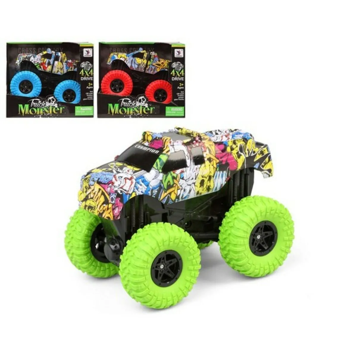 Monster Truck 4 x 4 (22 x 18,5 cm)