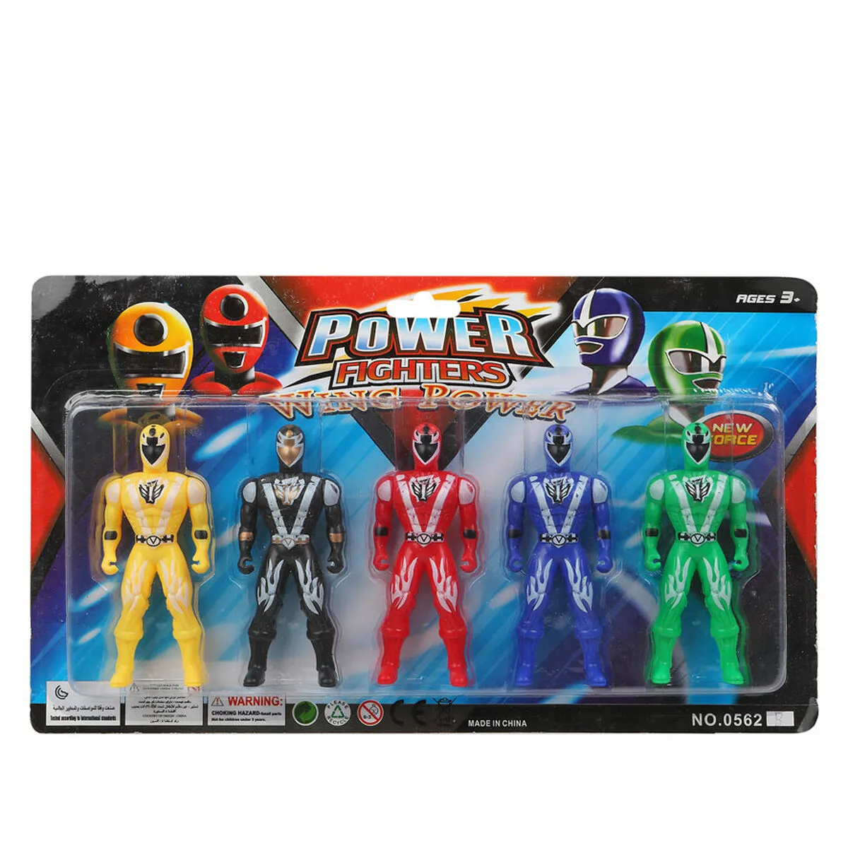 Statuetta Articolata Power Fighters